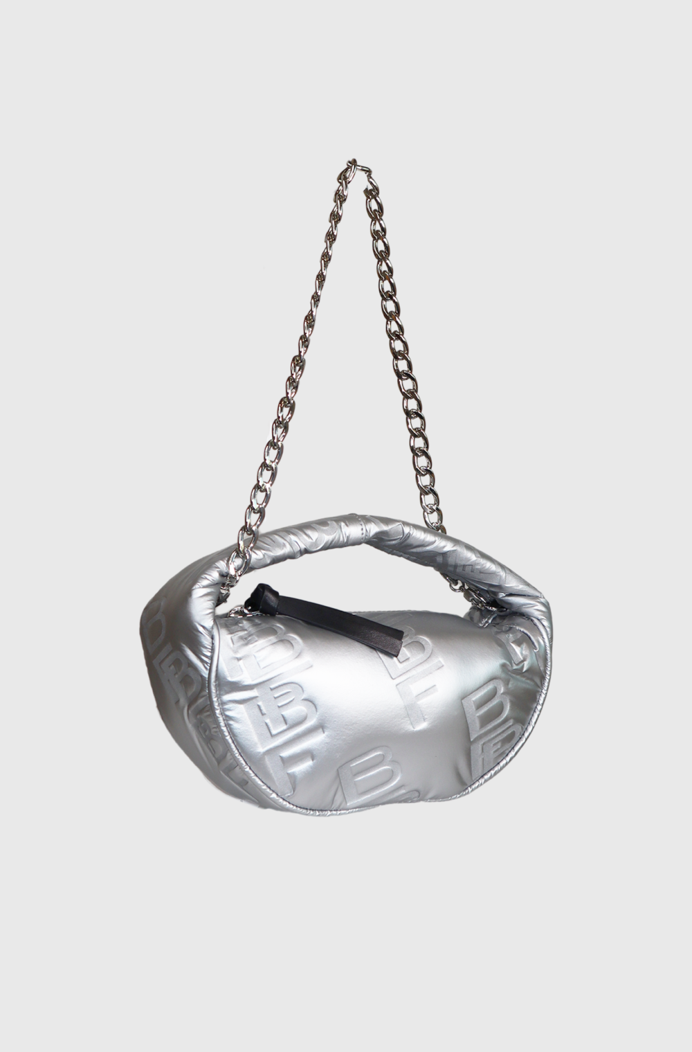 BYFar Baby cush shoulder bag silver- st004