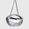 BYFar Baby cush shoulder bag silver- st004