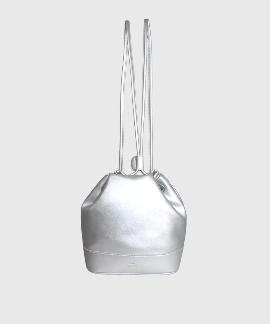 FIND kapoor pingo plum backpack silver - st001