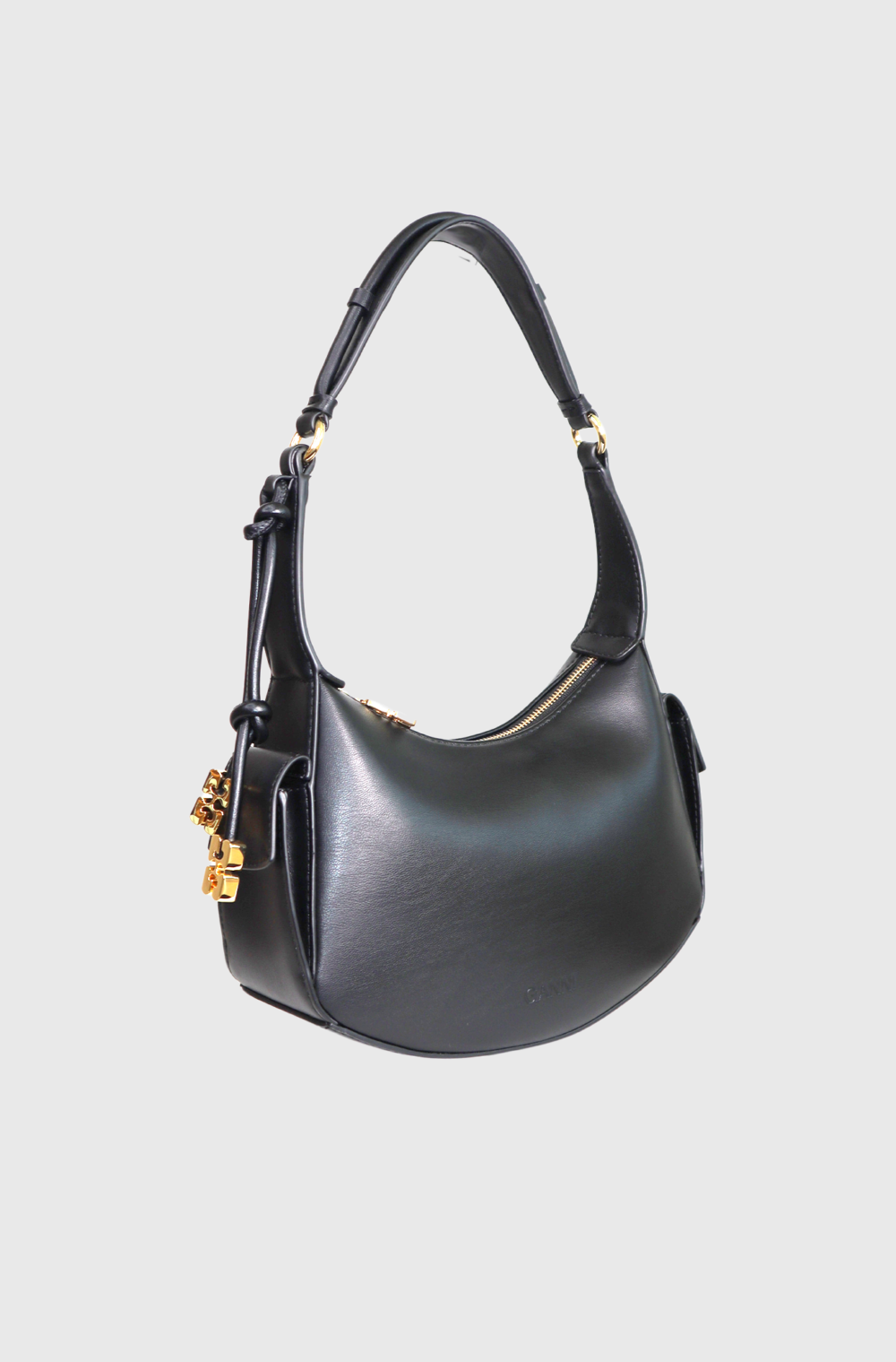 Ganni Swing shoulder bag black - st002