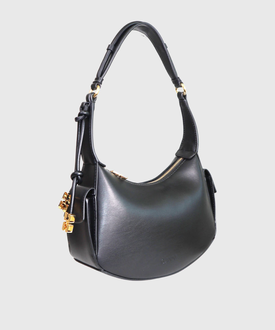 Ganni Swing shoulder bag black - st002