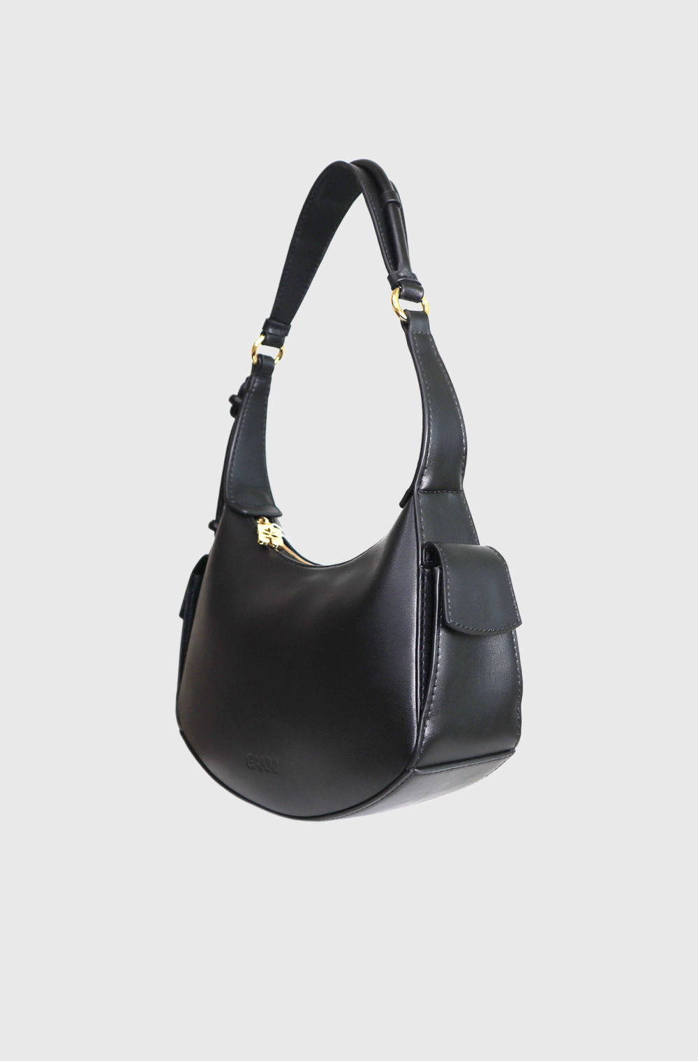 Ganni Swing shoulder bag black - st003