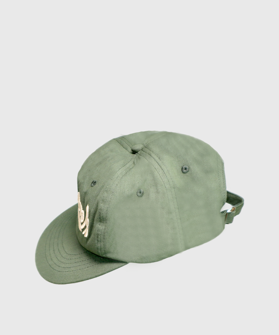 House of Sunny Recycled Colour Theory Cap Green - st0001