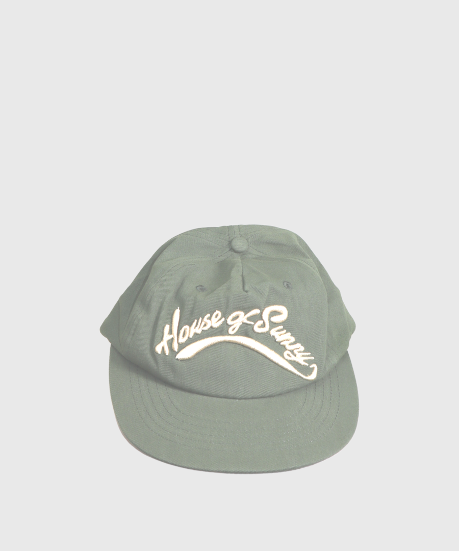 House of Sunny Recycled Colour Theory Cap Green - st002