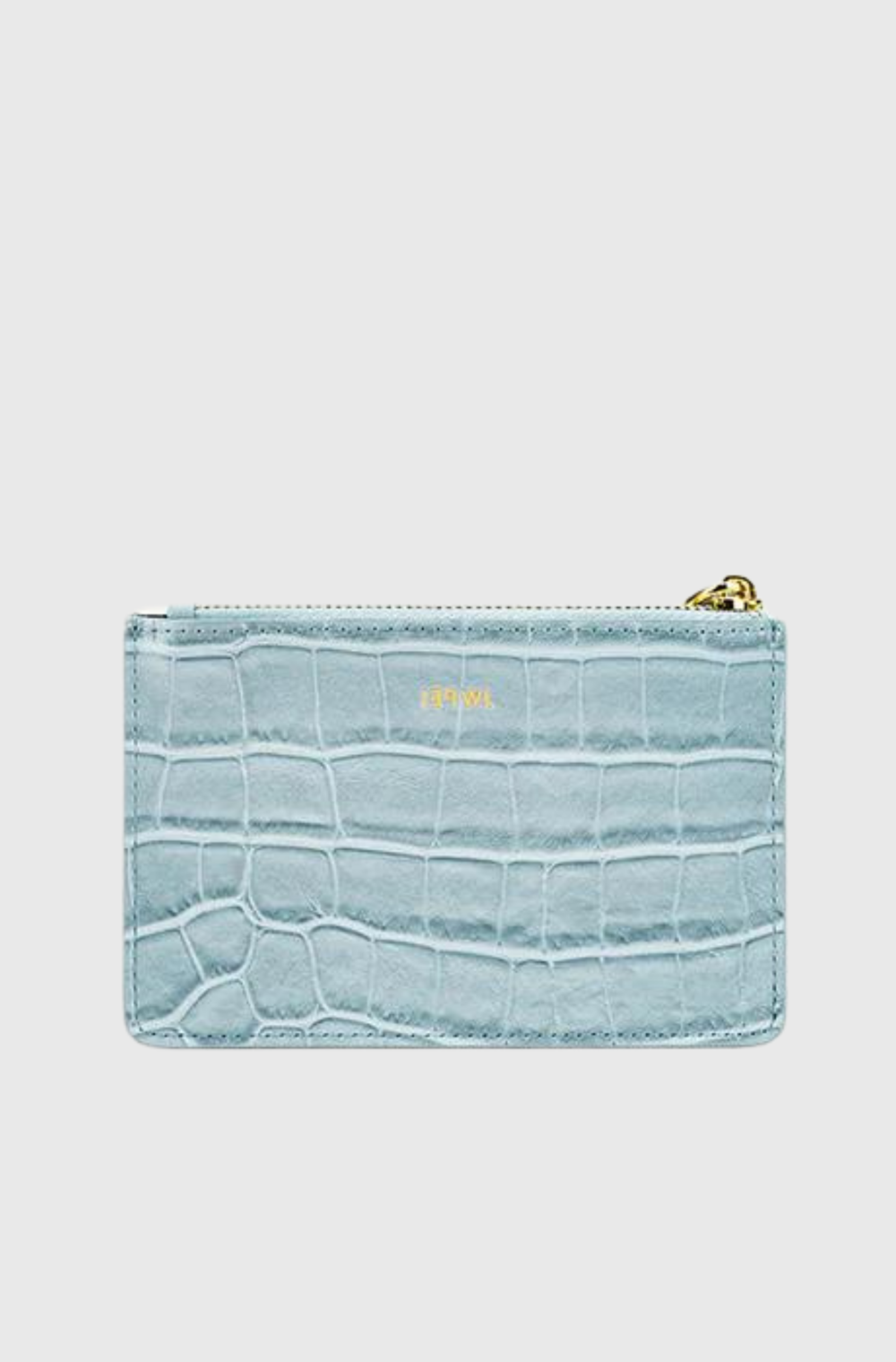 JW PEI Quinn Zipped Card Holder Blue - st001