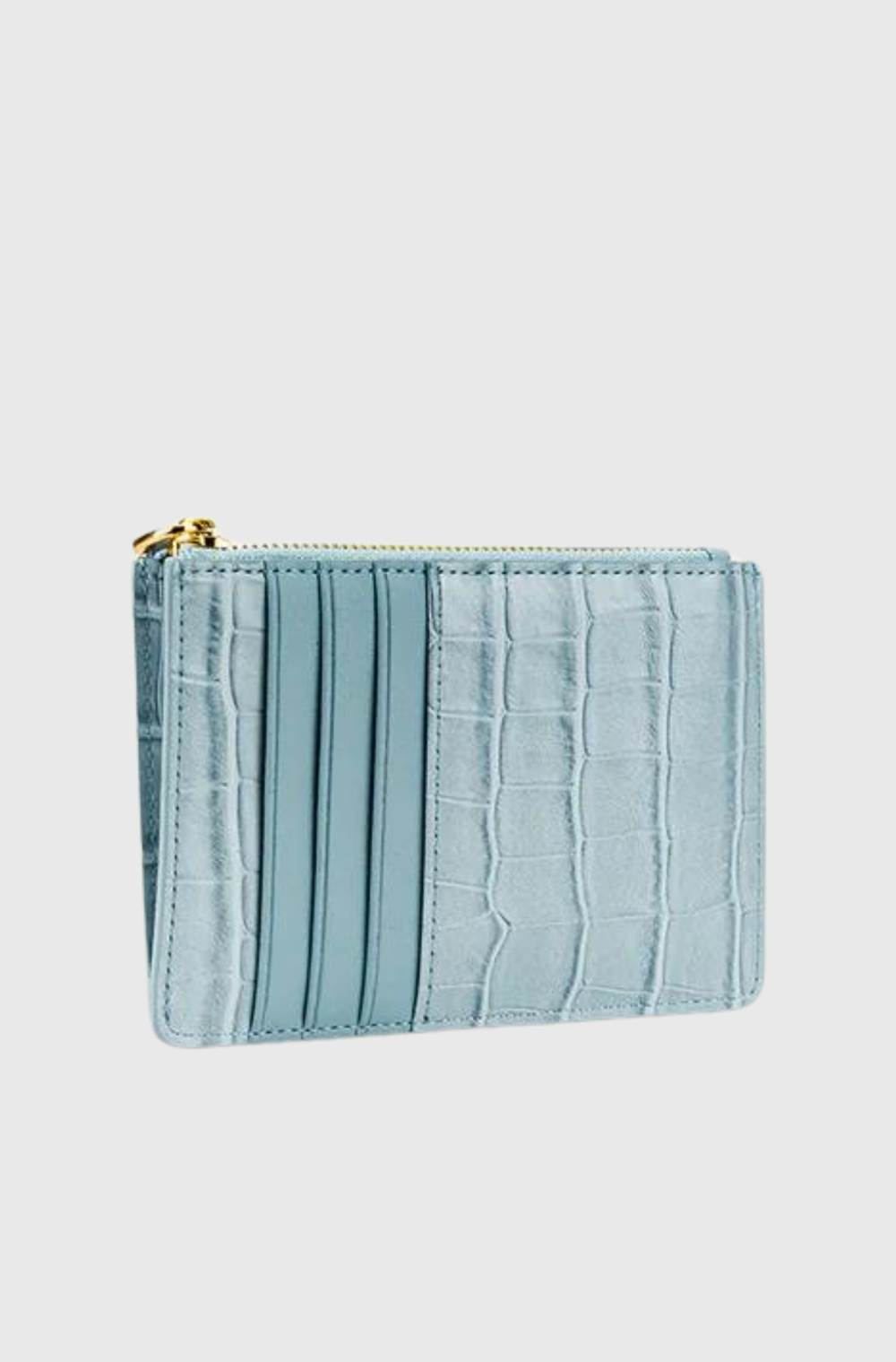 JW PEI Quinn Zipped Card Holder Blue - st002