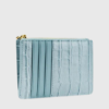 JW PEI Quinn Zipped Card Holder Blue - st002