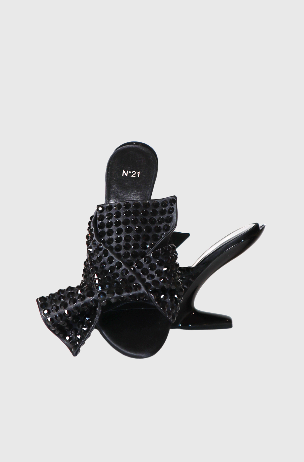 Numero Ventuno - Nº21 Bow Mules black-st002