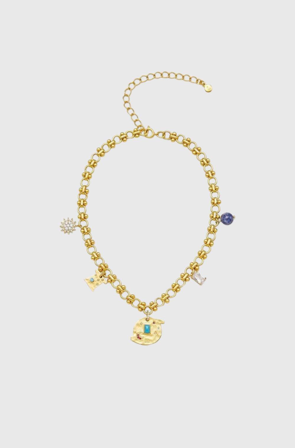 JW PEI Cosmos Round Multi-Charm Necklace -st001