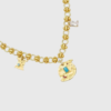 JW PEI Cosmos Round Multi-Charm Necklace -st003