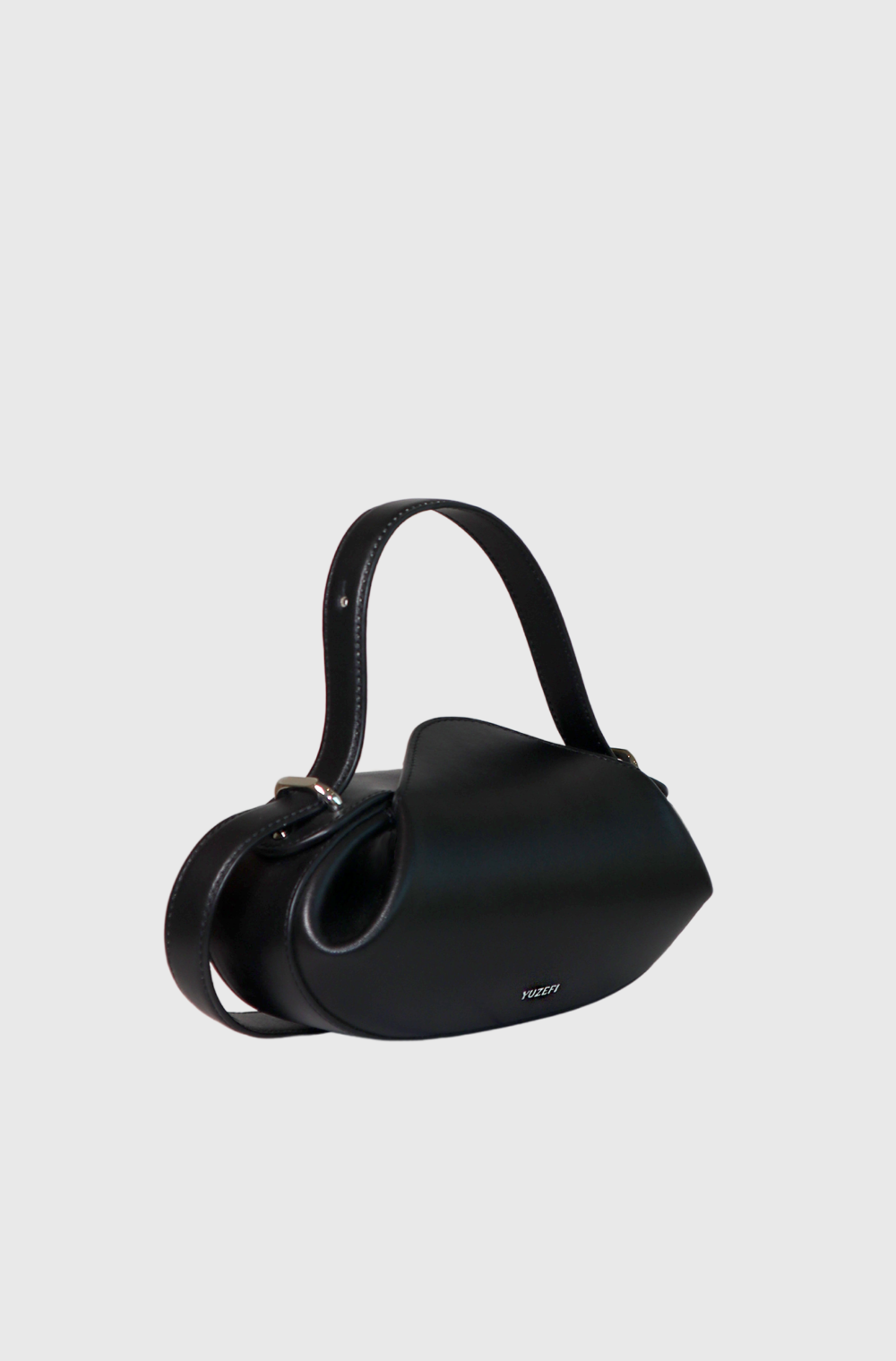 Yuzefi Dinner roll soulder bag black - st003