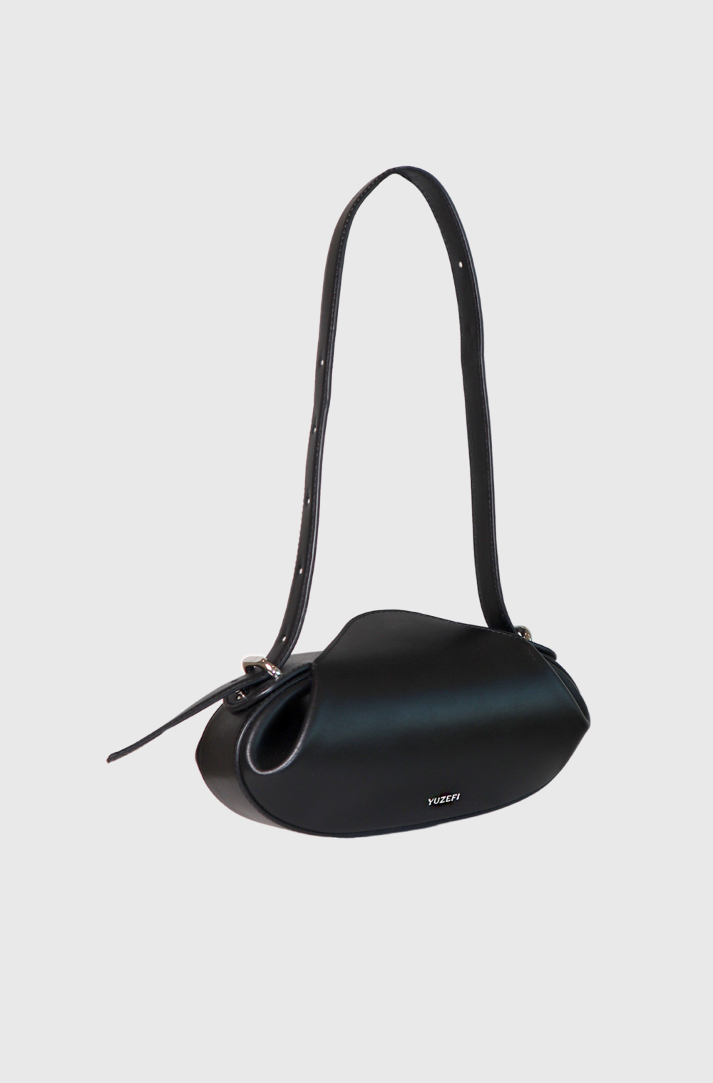 Yuzefi Dinner roll soulder bag black - st004