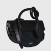 Yuzefi Pretzel crossbody bag black - st002