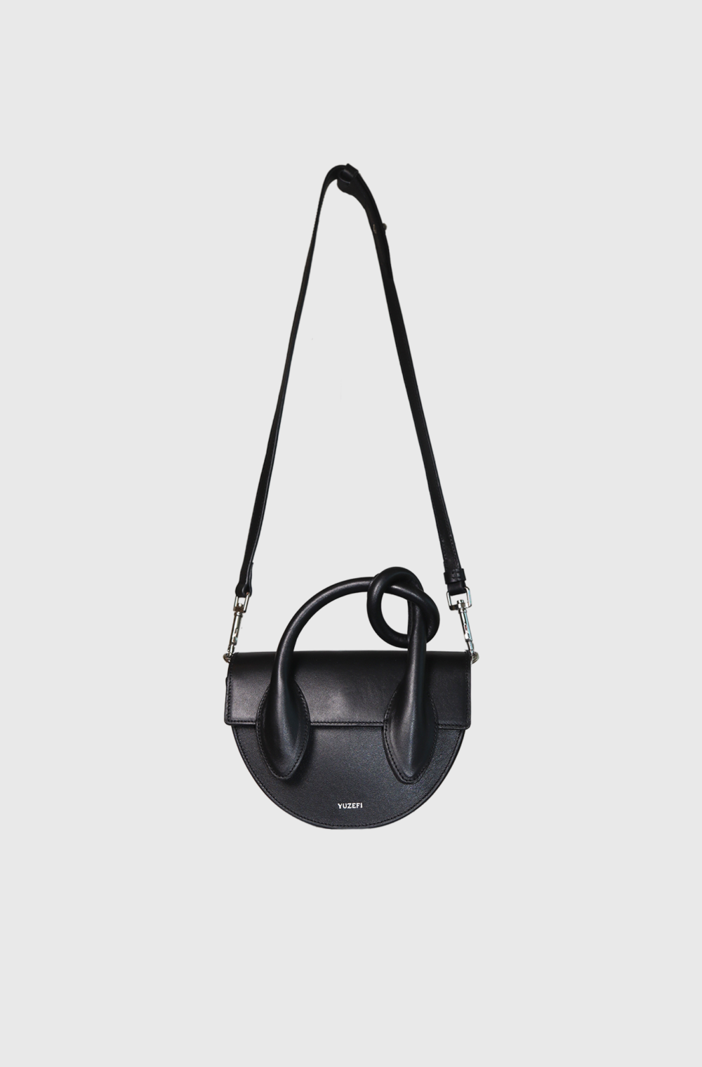 Yuzefi Pretzel crossbody bag black - st003