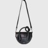 Yuzefi Pretzel crossbody bag black - st003