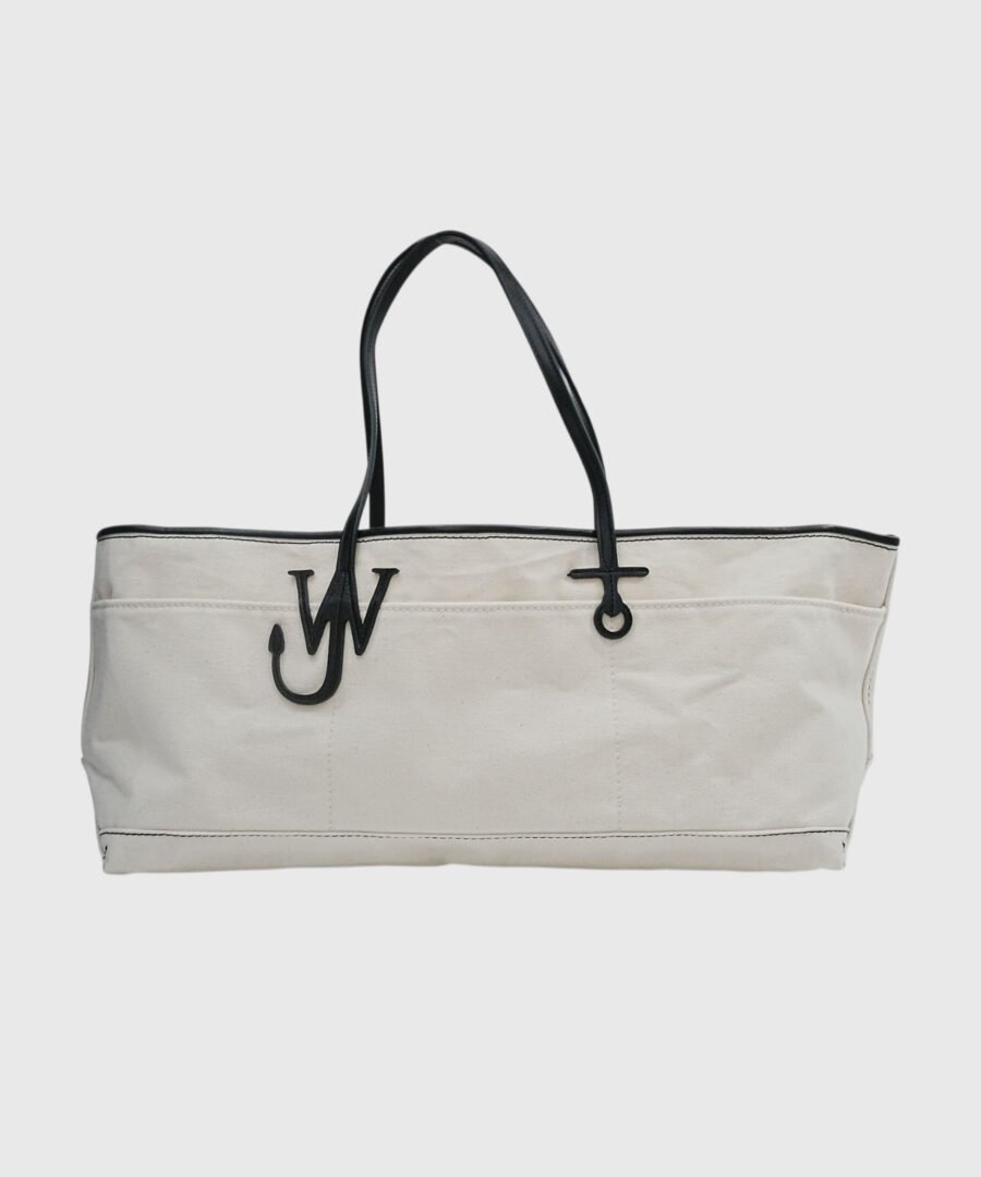 STRETCH ANCHOR CANVAS & LEATHER TOTE10