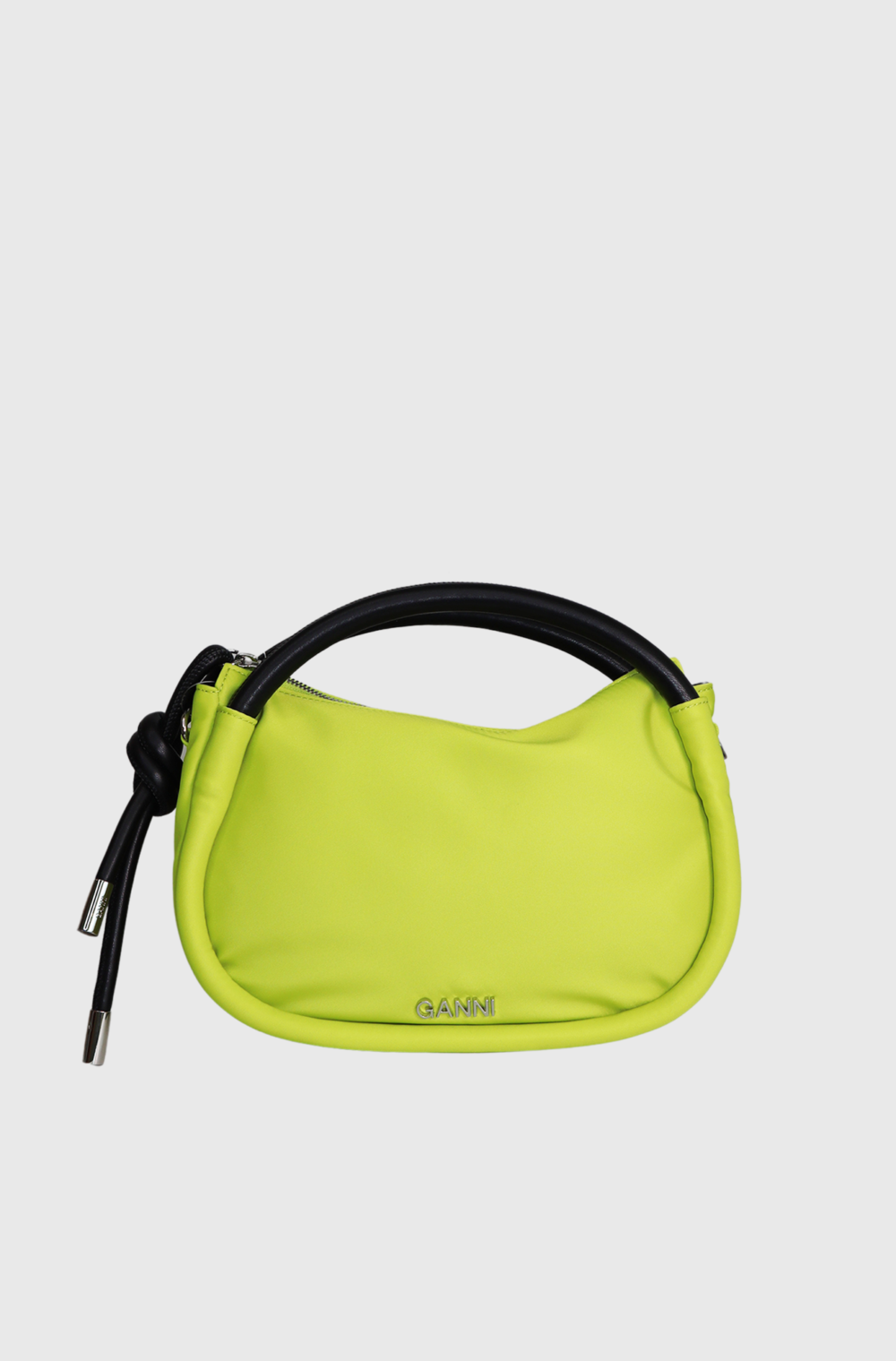 Ganni Knot mini crossbody bag green - st001