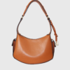 Ganni Swing shoulder bag caramel coffe - st004