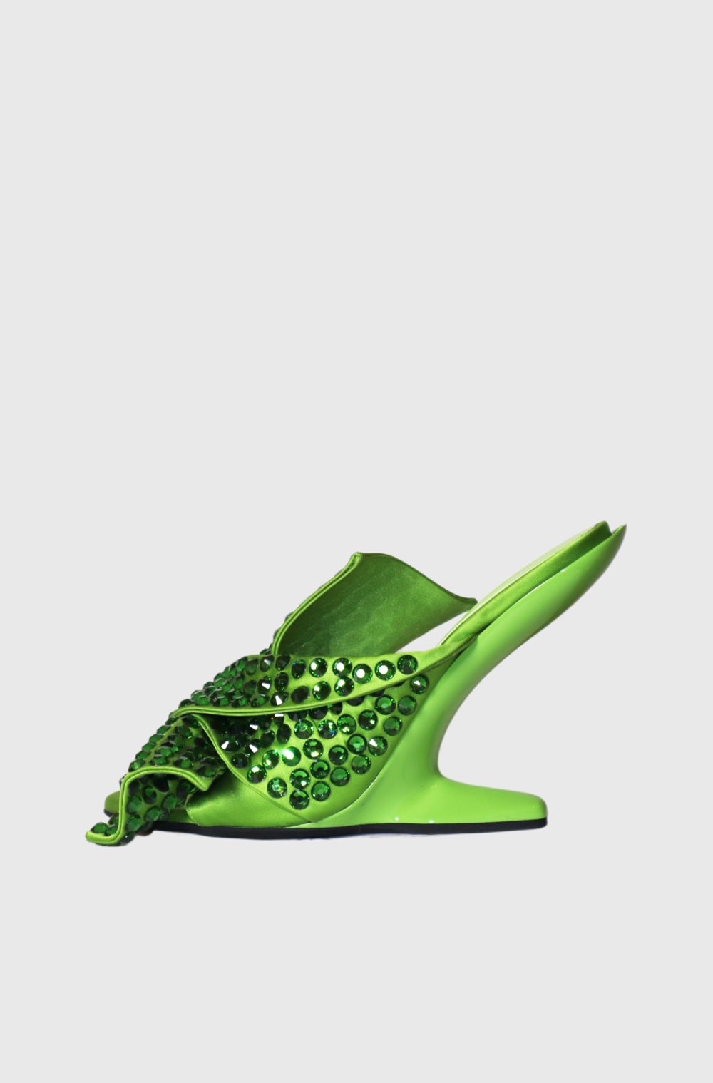 Numero Ventuno - Nº21 Bow Mules green-st001