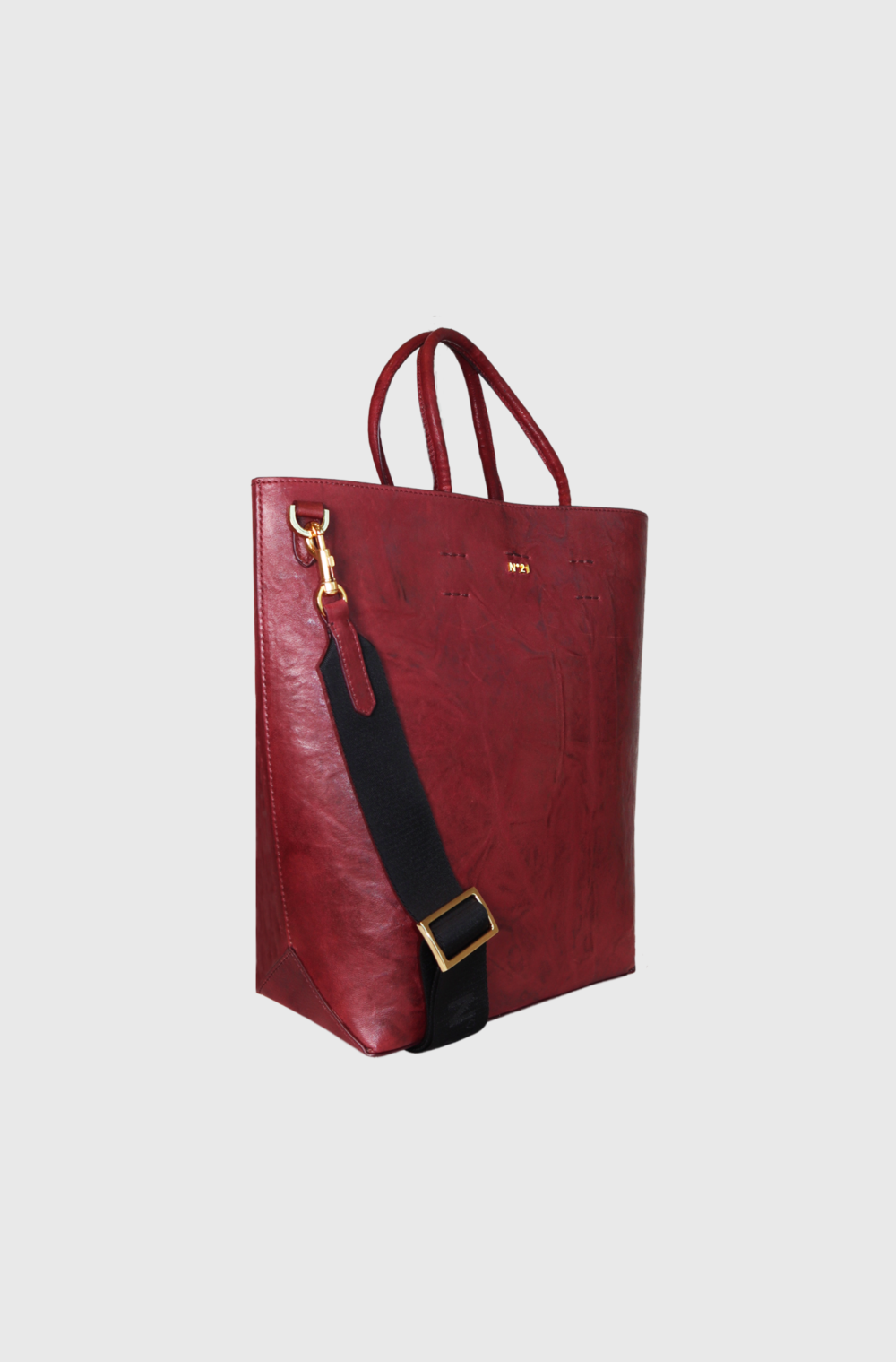 N21 Shopping N21 Stropicciata Bag Burgundy - st1