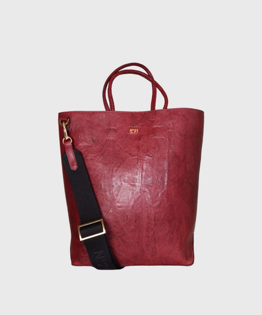 N21 Shopping N21 Stropicciata Bag Burgundy - st2