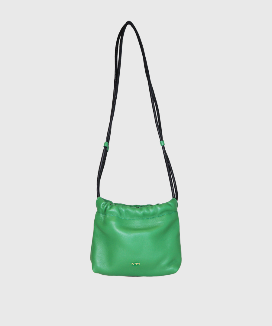 Numero Ventuno N21 Mini Eva Nappa Shoulder Bag Grass Green - st001