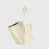 ++Yuzefi Large Mochi Pebble Grain Shoulder Bag Cream22222