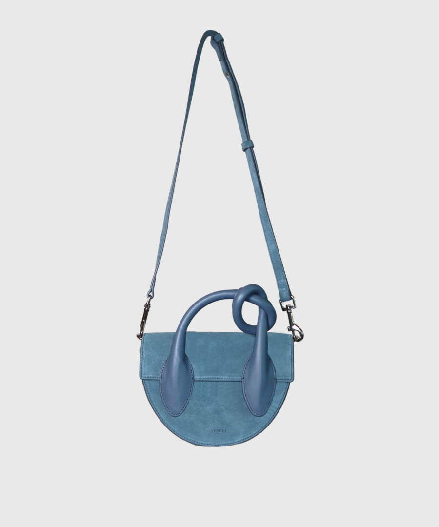 Yuzefi Pretzel crossbody bag delphinium - st001