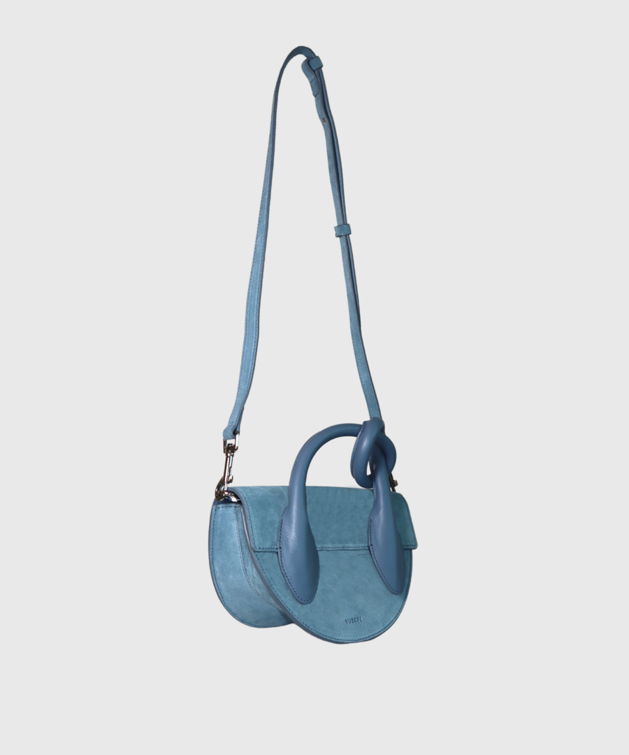 Yuzefi Pretzel crossbody bag delphinium - st002