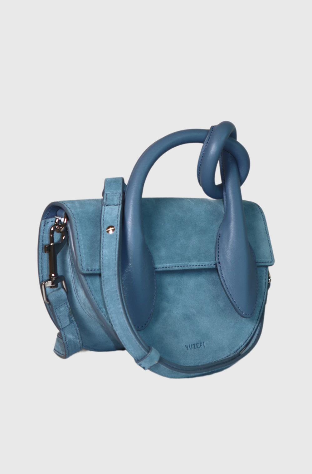 Yuzefi Pretzel crossbody bag delphinium - st004