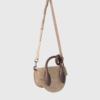 Yuzefi Pretzel crossbody bag sand - st0014