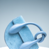 Yuzefi Pretzel crossbody bag delphinium - st0010