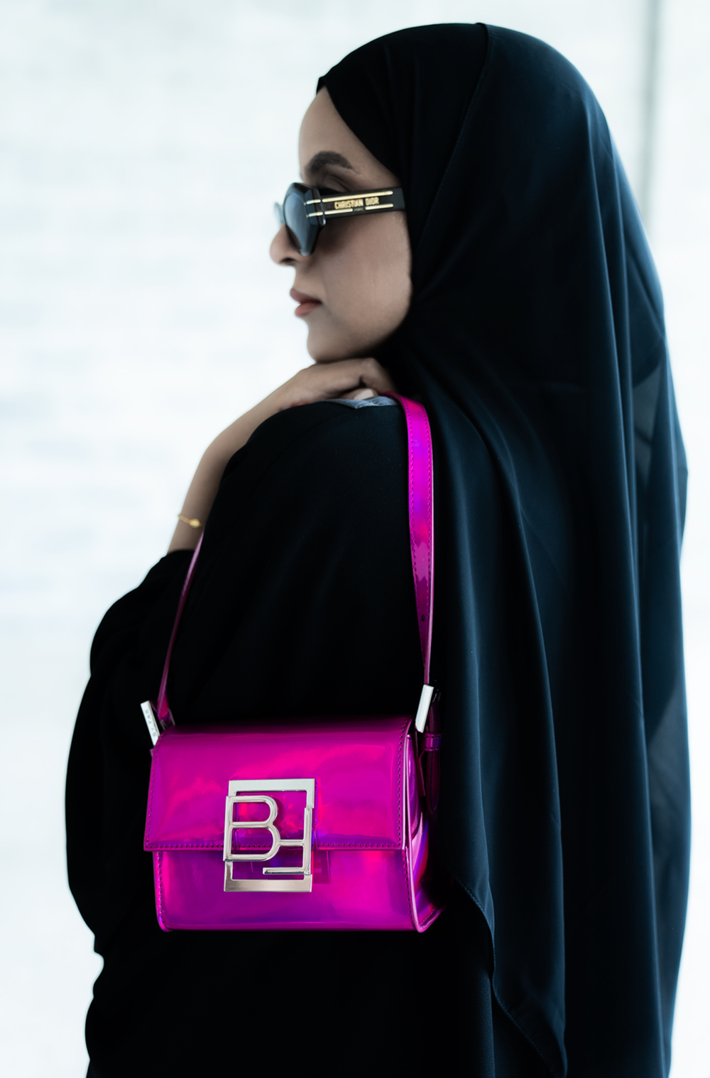 BYFar Fran crossbody bag fuchsia - st0011110