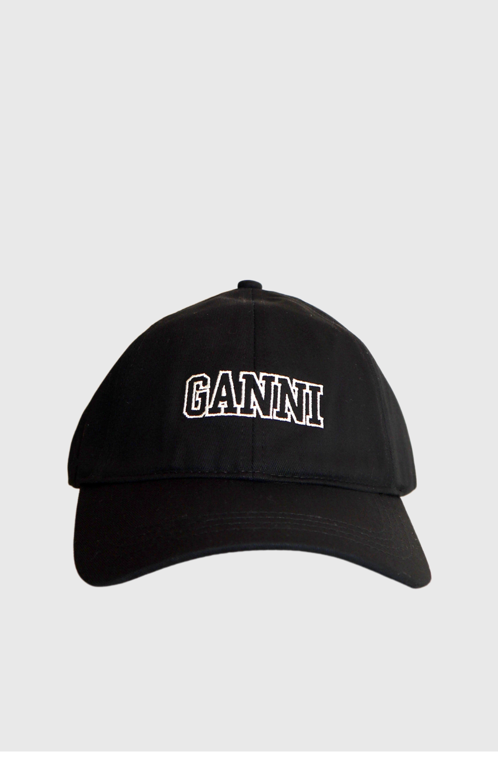 Ganni CAP HAT Black-st001