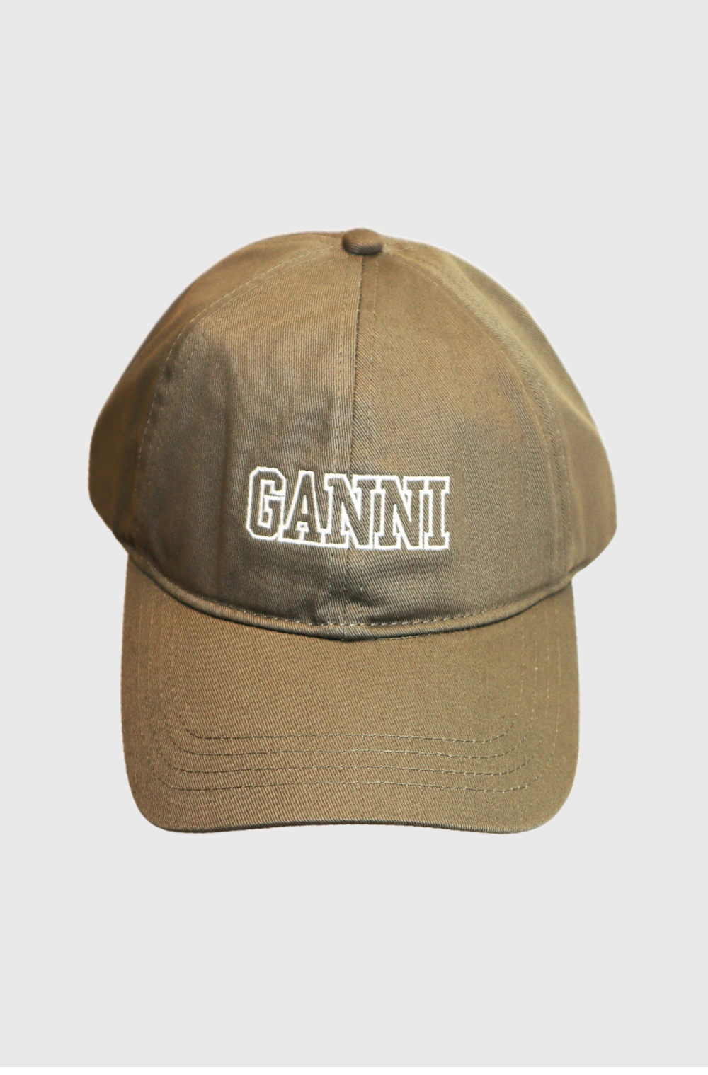 Ganni CAP HAT Green-st003