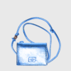 Ganni Bou Wallet with Strap Blue-st00001