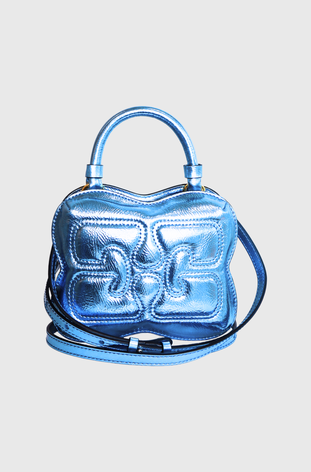 Ganni Butterfly cross body Blue - st001