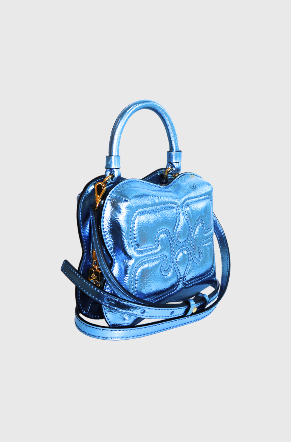 Ganni Butterfly cross body Blue - st003