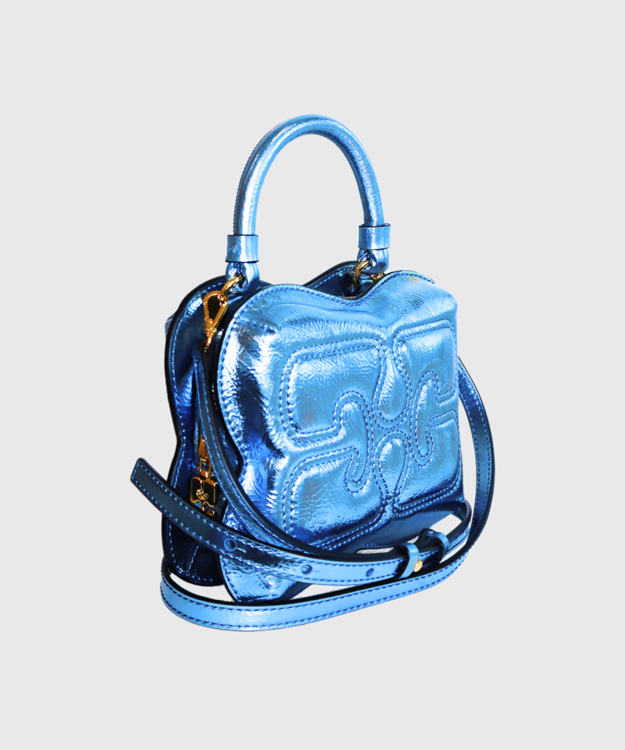 Ganni Butterfly cross body Blue - st003