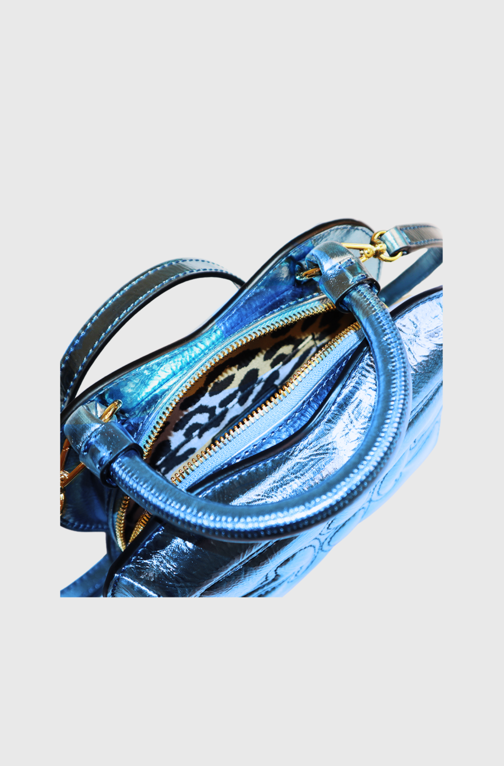 Ganni Butterfly cross body Blue - st005