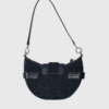 ganni Small Bucky Crossbody Bag - Blue Denim015