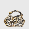 Ganni Small Leather Bou Bag Leopard-st001