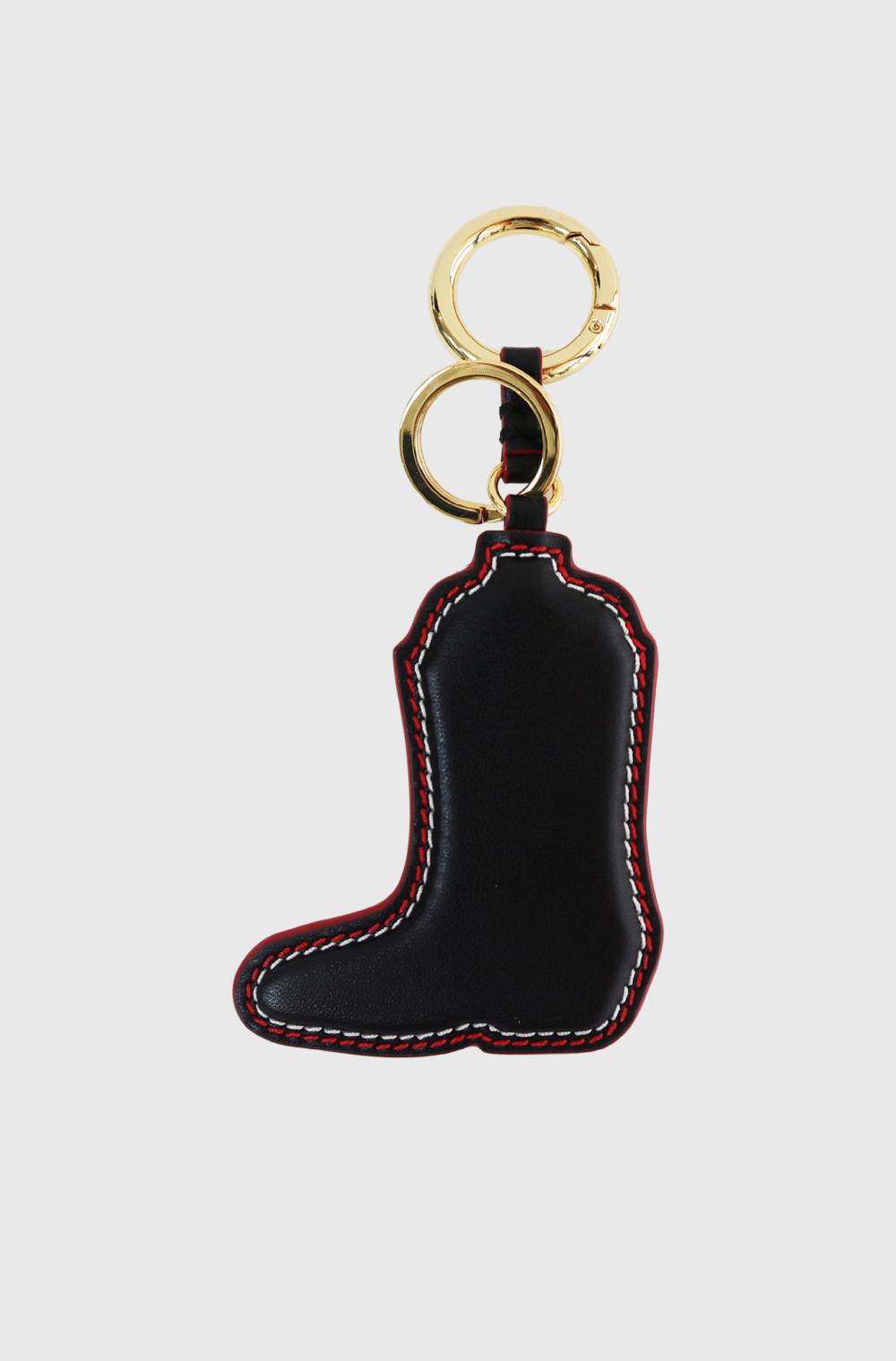 Ganni - Western Cowboy Boot KeyChain Red - st002