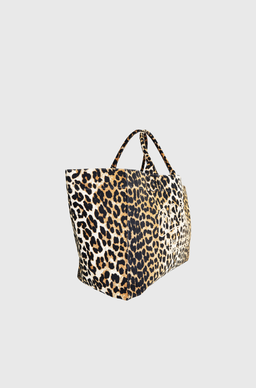 Ganni XXL Print Canvas Tote Bag-st004