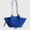 MOCHI SUEDE SHOULDER BAG01 blue yuzefi