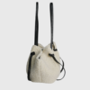 yuzefi MOCHI BOUCLE SHOULDER BAG cream 0110