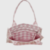ganni VICHY CHECK LARGE TOTE 00120