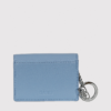 ganni Bou Card Holder With Flap Animal- baby blue013