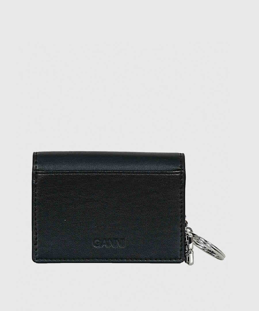 Bou Card Holder with Flap Animals - black02