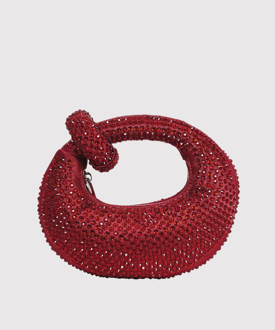 jw pei abacus-artificial-crystal-mini-top-handle-bag-red0100